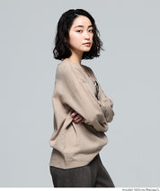 【早秋新品】 【Rich Knit 軟糯針織】V領長袖針織上衣
