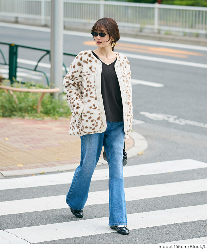 【早秋新品】 【Rich Knit 軟糯針織】V領長袖針織上衣