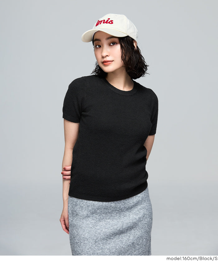 【Rich Knit 軟糯針織】短袖針織上衣