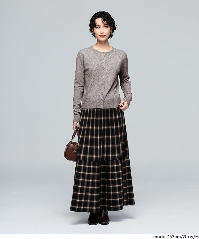 【早秋新品】 【Rich Knit 軟糯針織】圓領針織開衫