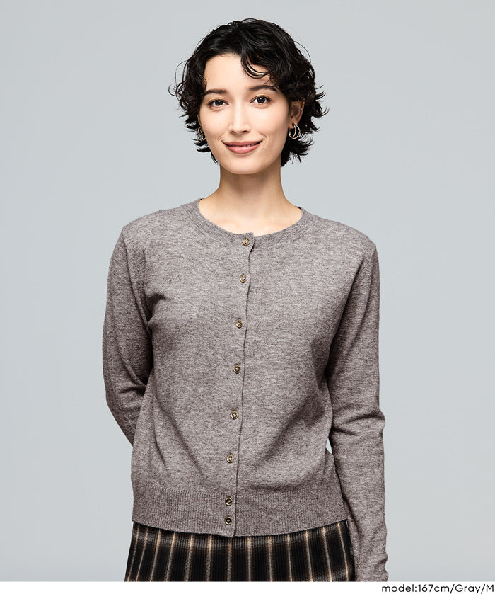 【早秋新品】 【Rich Knit 軟糯針織】圓領針織開衫
