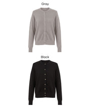 【早秋新品】 【Rich Knit 軟糯針織】圓領針織開衫
