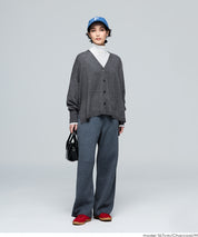 【早秋新品】 【Rich Knit 軟糯針織】V領蝙蝠長袖針織開衫