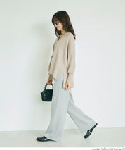 【早秋新品】 【Rich Knit 軟糯針織】V領蝙蝠長袖針織開衫