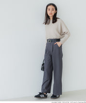 Dolman sleeve and boat neck knit