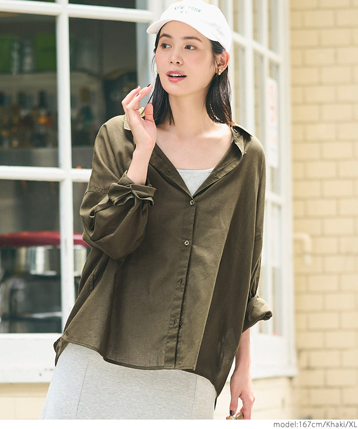 ［特價$149→$129］新色追加!空氣感棉紗質感糖果色襯衫