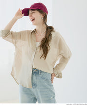 ［特價$149→$129］新色追加!空氣感棉紗質感糖果色襯衫