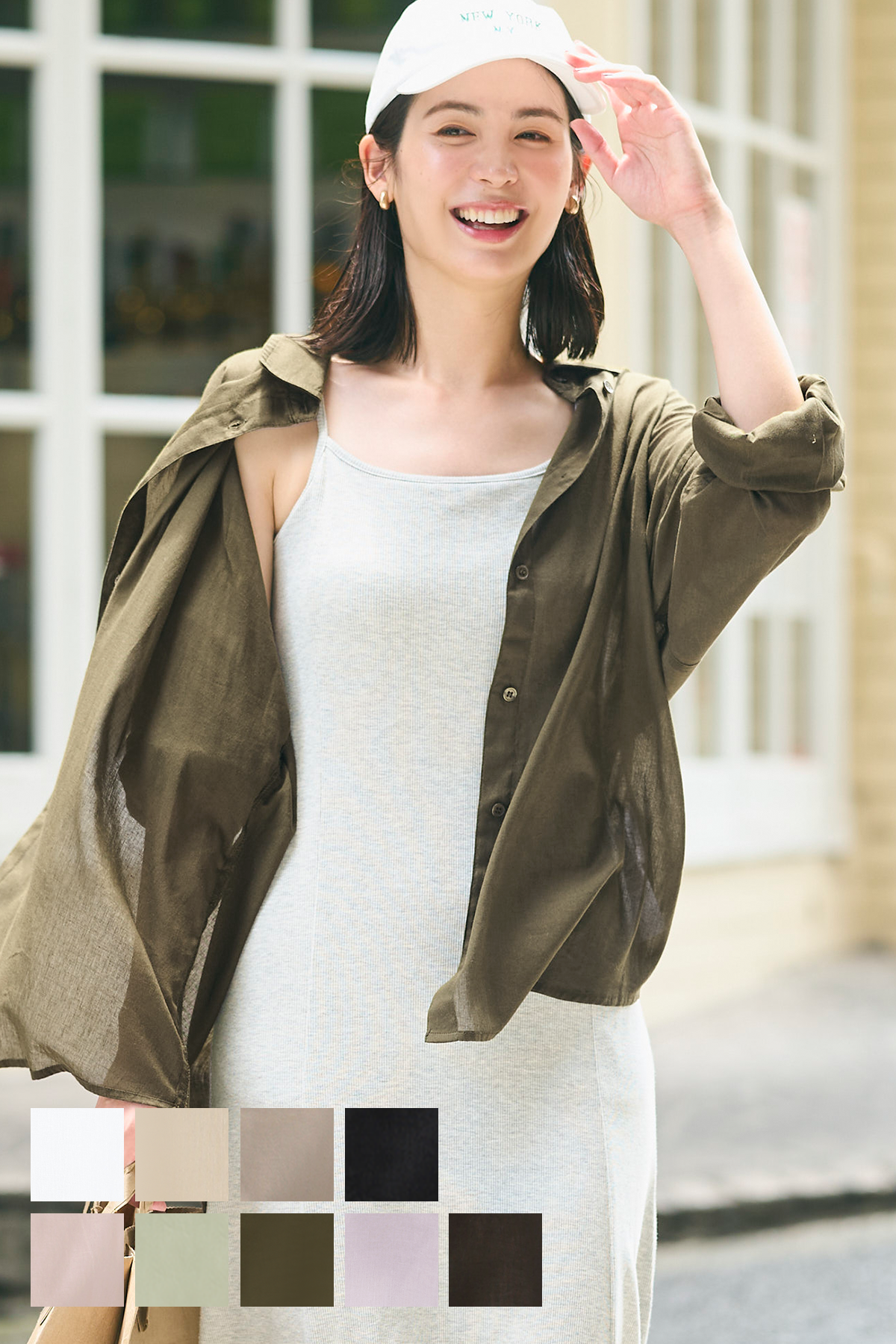 ［特價$149→$129］新色追加!空氣感棉紗質感糖果色襯衫