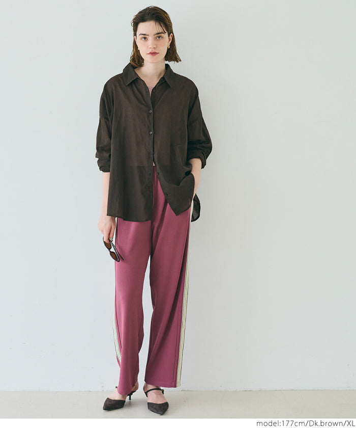 ［特價$149→$129］新色追加!空氣感棉紗質感糖果色襯衫