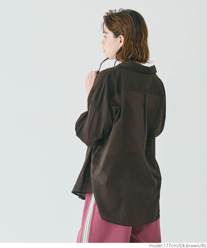 ［特價$149→$129］新色追加!空氣感棉紗質感糖果色襯衫