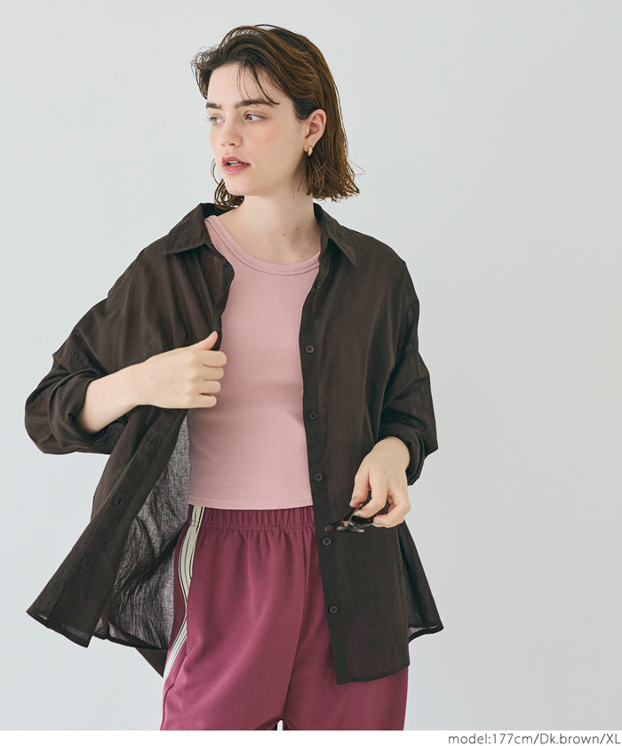 ［特價$149→$129］新色追加!空氣感棉紗質感糖果色襯衫