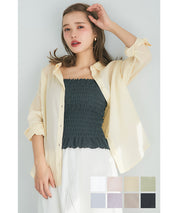 Lightweight Cotton Button-Down Shirt