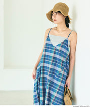 棉質細肩帶連身裙 (Cotton camisole dress)
