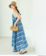 棉質細肩帶連身裙 (Cotton camisole dress)