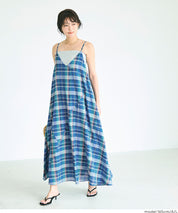 棉質細肩帶連身裙 (Cotton camisole dress)