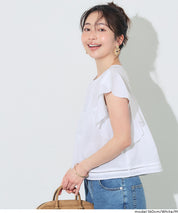 日系棉質荷葉袖襯衫 (Ruffled sleeves  Blouse)