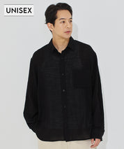 男裝空氣感棉質長袖襯衫 (Slub gauze shirts) 男女通用