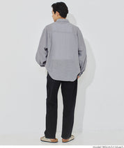 男裝空氣感棉質長袖襯衫 (Slub gauze shirts) 男女通用