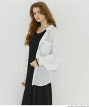 男裝空氣感棉質長袖襯衫 (Slub gauze shirts) 男女通用