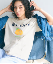 捲袖口造型多款棉質LOGO上衣 T-shirt