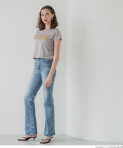 天竺棉合身LOGO T-shirt