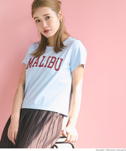 天竺棉合身LOGO T-shirt