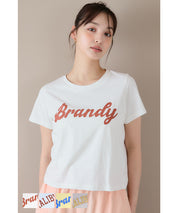 天竺棉合身LOGO T-shirt