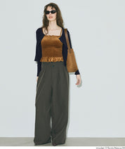 短版圓弧下擺螺紋長袖開衫