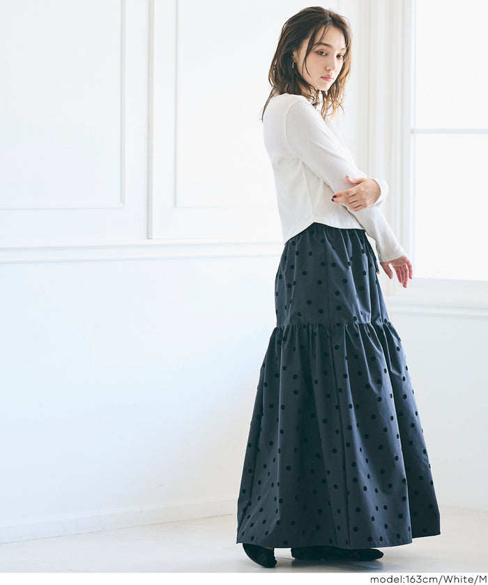 短版圓弧下擺螺紋長袖開衫