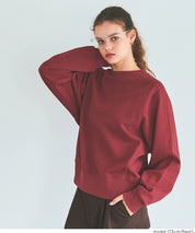 [Heavy Cotton] Cropped Raglan Sleeve Solid Color Long Sleeve Sweatshirt