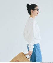 [Heavy Cotton] Cropped Raglan Sleeve Solid Color Long Sleeve Sweatshirt