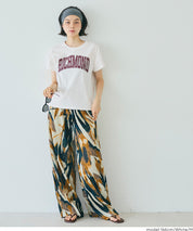 粗體LOGO撞色圓領短袖上衣 Tee 親子裝