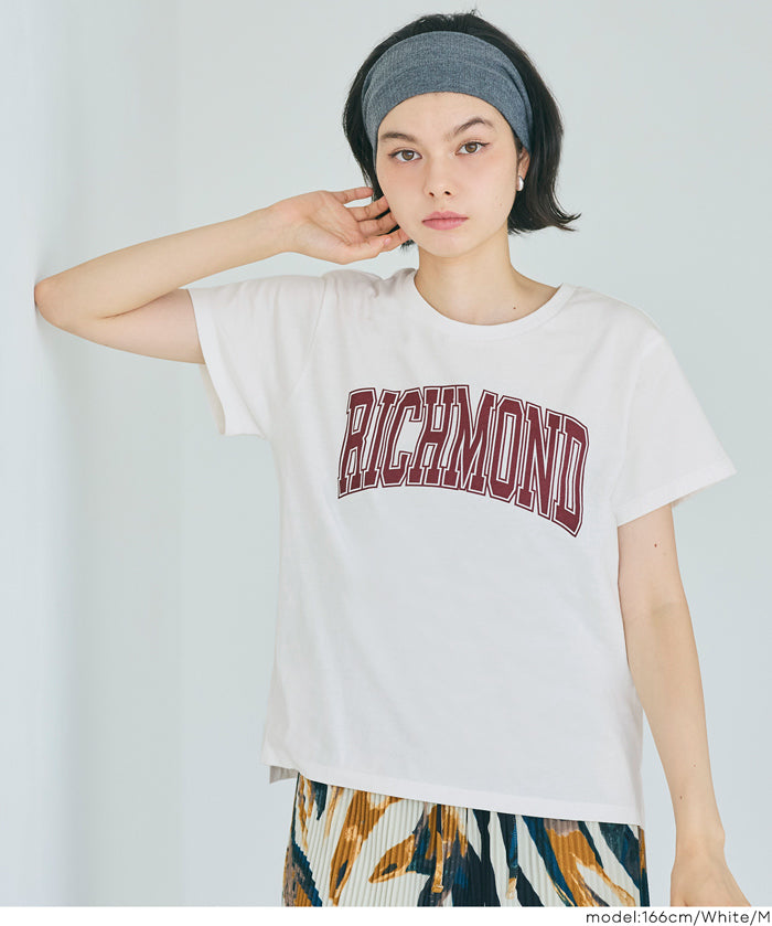 粗體LOGO撞色圓領短袖上衣 Tee 親子裝