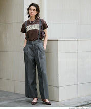 粗體LOGO撞色圓領短袖上衣 Tee 親子裝