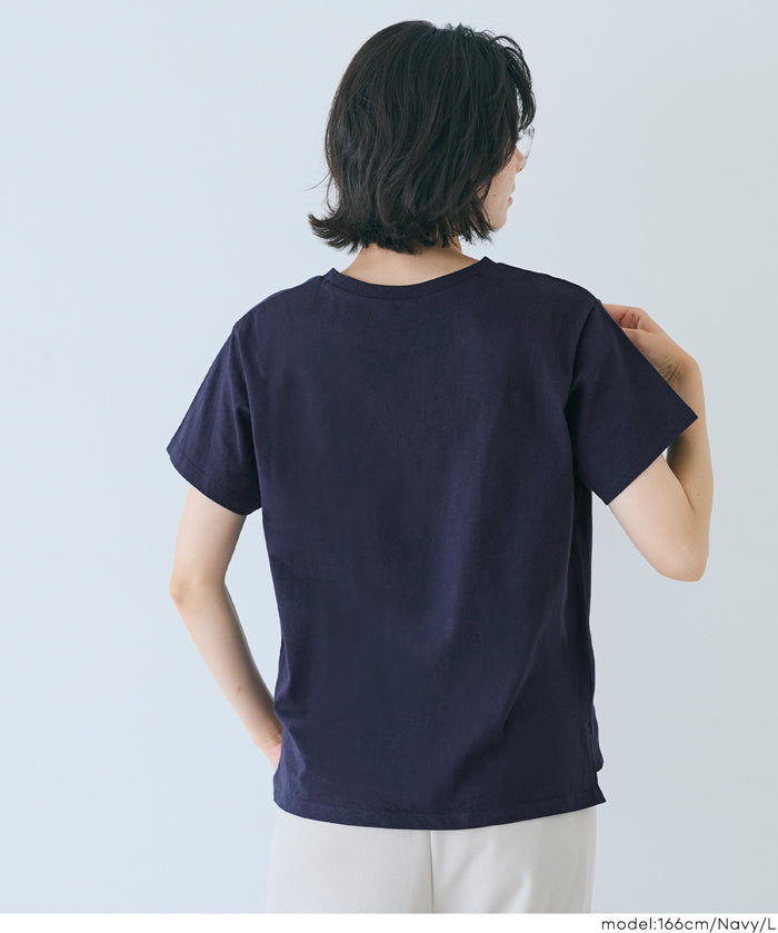 粗體LOGO撞色圓領短袖上衣 Tee 親子裝