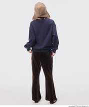 [Heavy Weight] College Style LOGO Long Sleeve Sweatshirt
