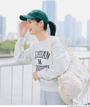 [Heavy Weight] College Style LOGO Long Sleeve Sweatshirt