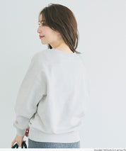 [Heavy Weight] College Style LOGO Long Sleeve Sweatshirt