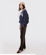 [Heavy Weight] College Style LOGO Long Sleeve Sweatshirt