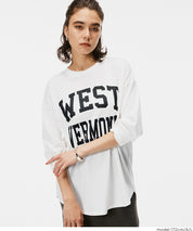 寬鬆LOGO棉質長袖T恤