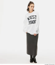 寬鬆LOGO棉質長袖T恤