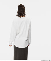 寬鬆LOGO棉質長袖T恤