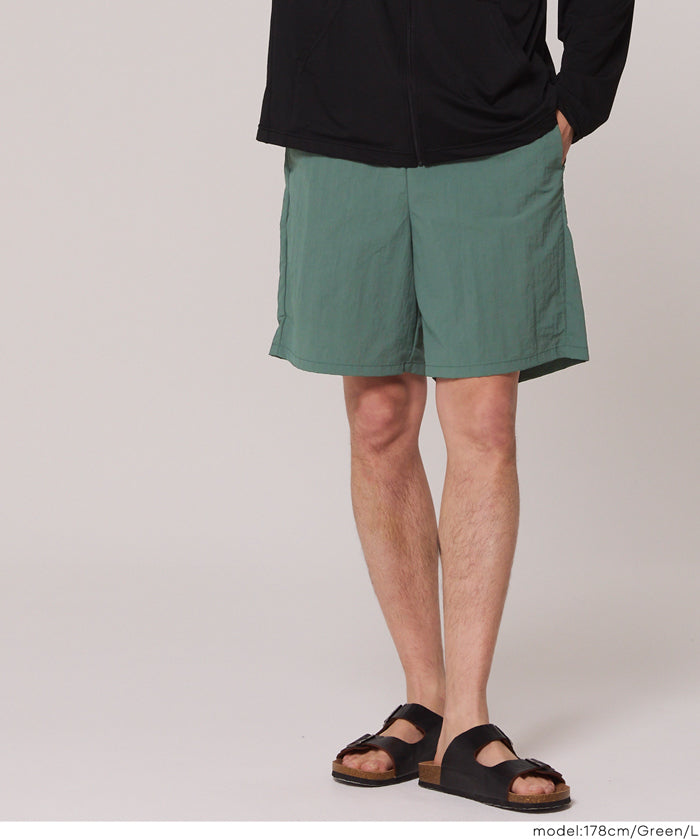 Washed nylon shorts for men and women. Not available for mail order. (Coca brand)
