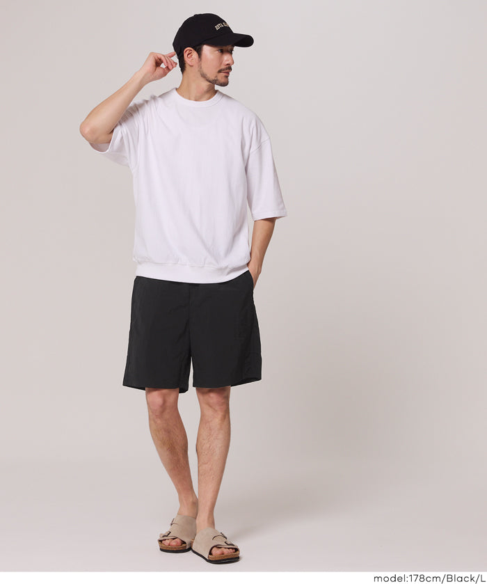 Washed nylon shorts for men and women. Not available for mail order. (Coca brand)