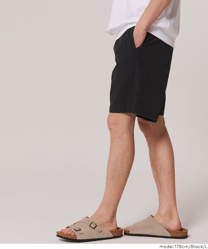 Washed nylon shorts for men and women. Not available for mail order. (Coca brand)