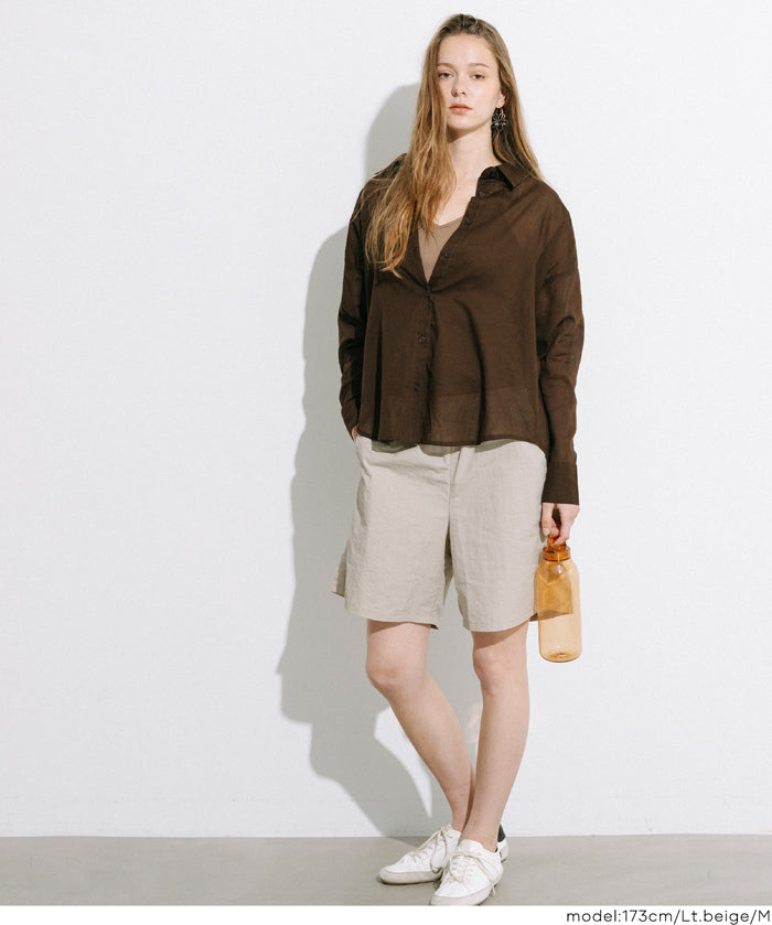 Washed nylon shorts for men and women. Not available for mail order. (Coca brand)