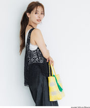 Summer crochet outer vest