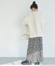 [Heavy cotton] Loose round neck LOGO long sleeve sweatshirt