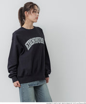 [Heavy cotton] Loose round neck LOGO long sleeve sweatshirt