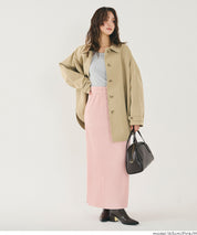 【可剪裁】休閒輕便百褶直筒長裙